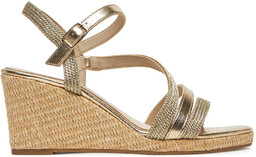 Espadryle Tamaris 1-28323-44 Złoty