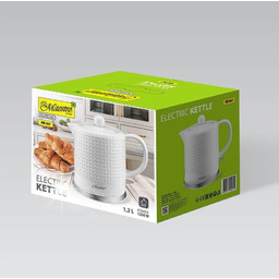 Czajnik elektryczny Maestro ceramika 1,5l 1200W Biały