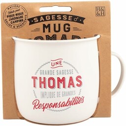 MUG NOMADE - Thomas spersonalizowany kubek do herbaty
