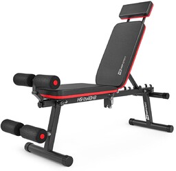 Hop-Sport, Ławka treningowa, HS-2040HB składana, czarny