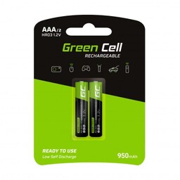 2x Akumulator Ni-MH Green Cell AAA (R3) 950