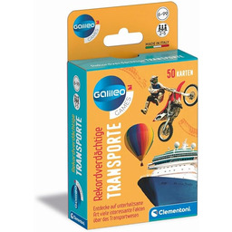 Clementoni Galileo Games 59340 gra karciana, idealna jako