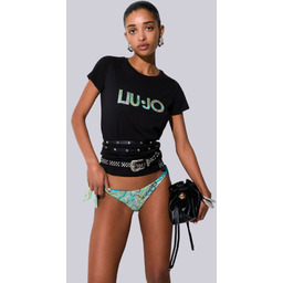T-shirt damski liu jo con logo altro