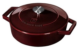 Berlinger Haus Garnel żeliwny z pokrywką Burgundy Line,