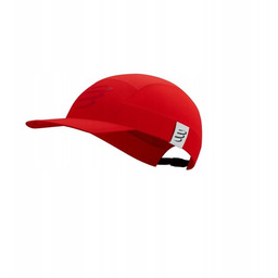 COMPRESSPORT Czapka biegowa 5 PANEL LIGHT CAP RED