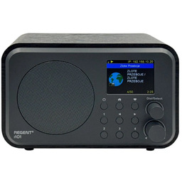 Radio FM/DAB/DAB+/internetowe Ferguson Regent i101, czarne drewno