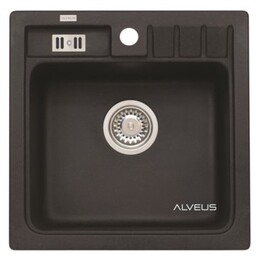 ALVEUS Zlewozmywak Niagara 20 1122091Czarny Zyskaj