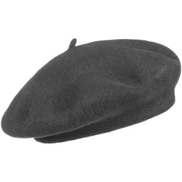 Beret Baskijski Damski by Seeberger, szary, One Size