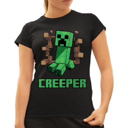 Creeper - damska koszulka na prezent dla fanów