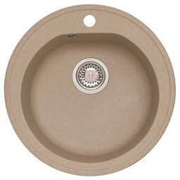 ALVEUS Zlewozmywak jednokomorowy Niagara 10 1121155 Beż 51x51