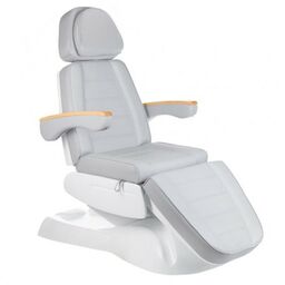 BS Fotel kosmetyczny elektryczny Lux BW-273B jasny szary