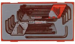 Teng Tools Zestaw kluczy trzpieniowych sześciokątnych 128250107 TTHT28