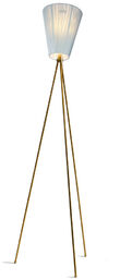 Northern - Oslo Wood Lampa Podłogowa Złoto/Błękitna