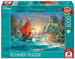 Puzzle 1000 Thomas Kinkade, Vaiana: Skarb oceanu -