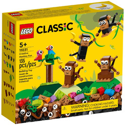 LEGO Classic, klocki, Kreatywna Małpia Zabawa, 11031