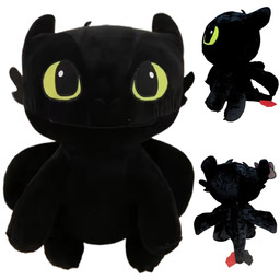 Smok Maskotka SZCZERBATEK PLUSZAK MIŚ JAK WYTRESOWAĆ SMOKA