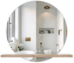 LUSTRO ŚCIENNE LED Z PÓŁKĄ 60cm 102