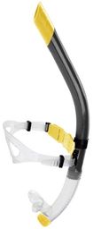 Fajka do pływania aquafeel swim snorkel czarno/żółty