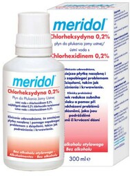 MERIDOL Chlorheksydyna 0,2% Płyn do płukania jamy ustnej,