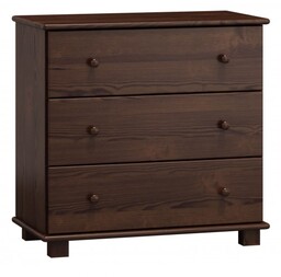 Outlet - komoda sosnowa 3s g42 ORZECH