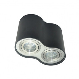 Lampa sufitowa SPOT RONDOO 2x Czarny 50407-BK