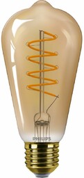 Philips LED filament żarówka E27 ST64 4