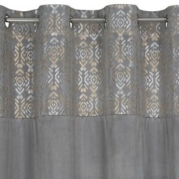 EUROFIRANY Zasłona Liza 140 x 250 cm Stalowy