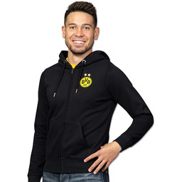 Borussia Dortmund Bluza z kapturem unisex z logo