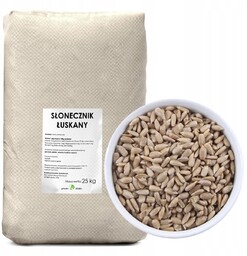 Słonecznik Łuskany Ziarno Naturalnie Świeży 25Kg