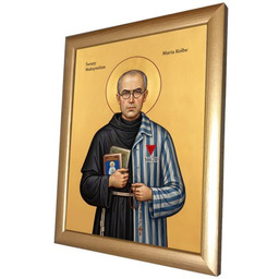 Św. Maksymilian Maria Kolbe, Obraz, Ikona na Ceramice