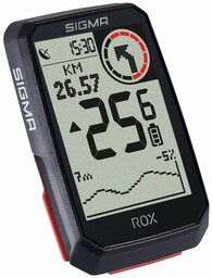 SIGMA Licznik rowerowy Rox 4.0 HR Set Czarny