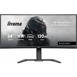 Monitor zakrzywiony iiyama G-master Black Hawk GCB3482WQSU-B1 34"