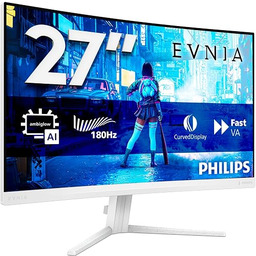 Philips Evnia 27M2C5201L - 27-calowy zakrzywiony monitor gamingowy