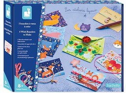 Janod - 5 bransoletek z życzeniami do stworzenia