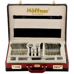 Zestaw Komplet Sztućców Walizka 72 El HF-7207N Połysk