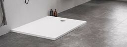 Brodzik prostokątny 80x90 konglomerat New Trendy Nex B-0456