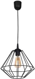 Lampa loft wisząca COLIN BLACK MLP4789 - Milagro