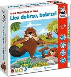 Licz dobrze, bobrze! Gra na matematyczna