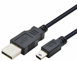 TB Kabel USB - Mini USB 1m. czarny
