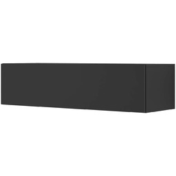 Edinos Czarna Wisząca Szafka Pod Tv 120 Cm