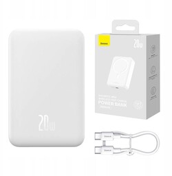 Baseus Pojemny Powerbank Magnetyczny Mini 20000mAh Usb-c 20W