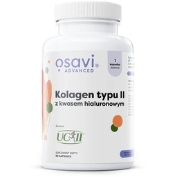 Osavi Kolagen typu II z kwasem hialuronowym suplement