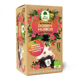 DARY NATURY Herbatka ekologiczna Dobry humor EKO, 15x3g