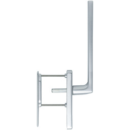 Dallas - Klamka HS do drzwi podnoszono-przesuwnych, srebrny