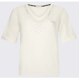 T-shirt damski liu jo con strass altro
