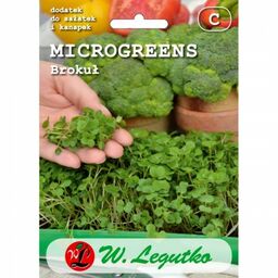 Microgreens brokuł - Legutko >>> nasiona na mikrolistki