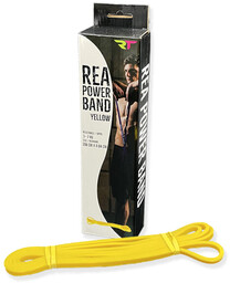 Guma oporowa do ćwiczeń Rea Power Band żółta