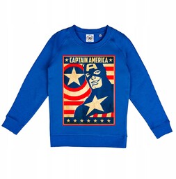 Dziecięca Bluza Marvel Komiks Kapitan Ameryka