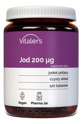Jod 200 mcg, Vitaler''s, 120 tabletek