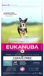 EUKANUBA Grain Free S-XL Adult 3 kg -